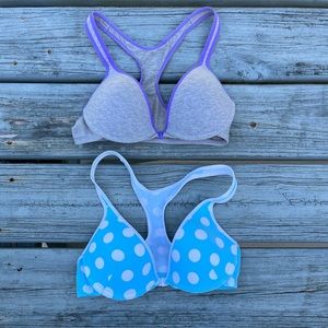 Racer Back Push-Up T-Shirt Bras